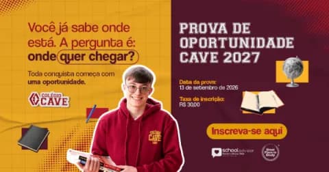 Cartaz, Prova de Oportunidade CAVE 2027, Juiz de Fora