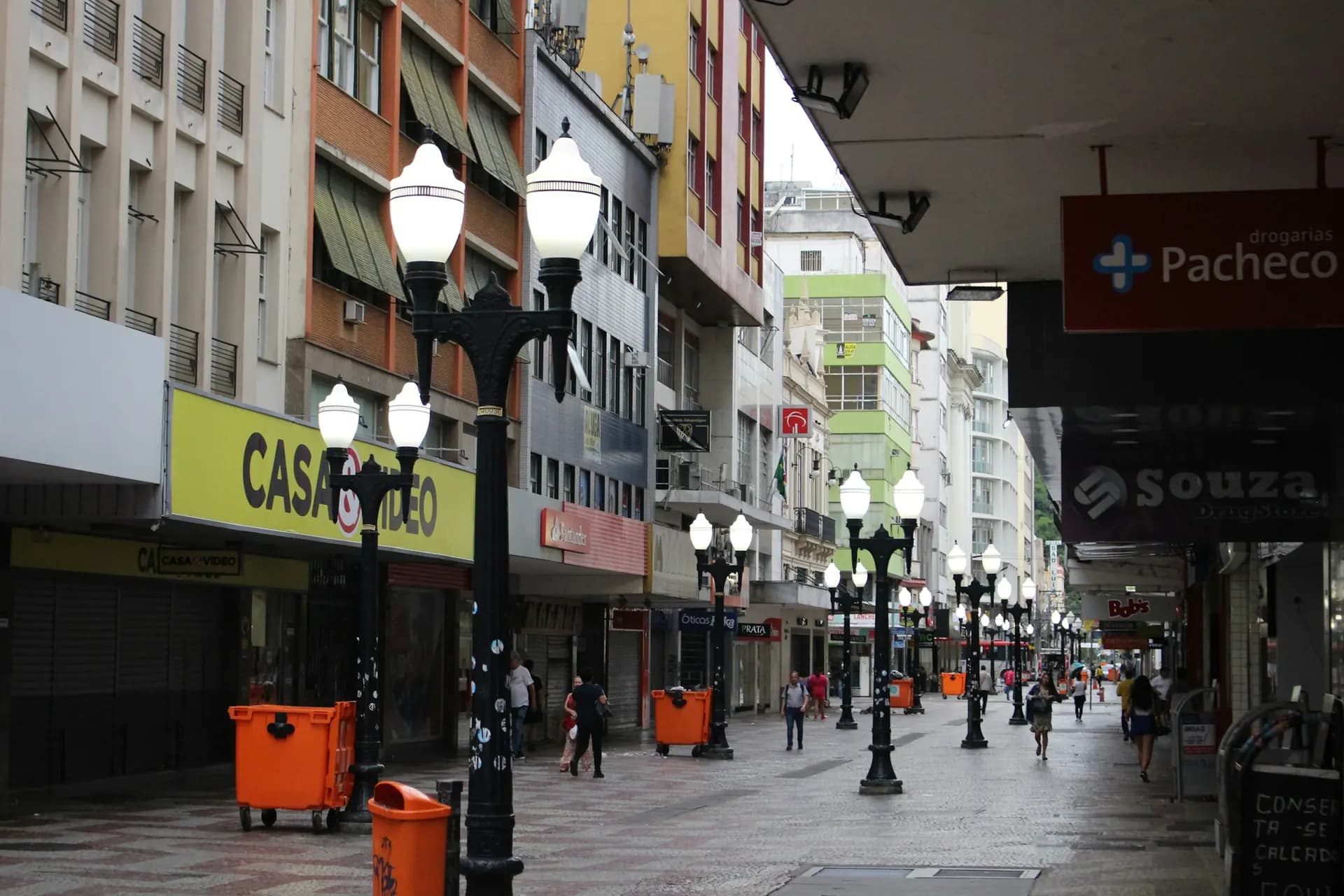 Calçadão da Rua Halfeld, Centro, Juiz de Fora