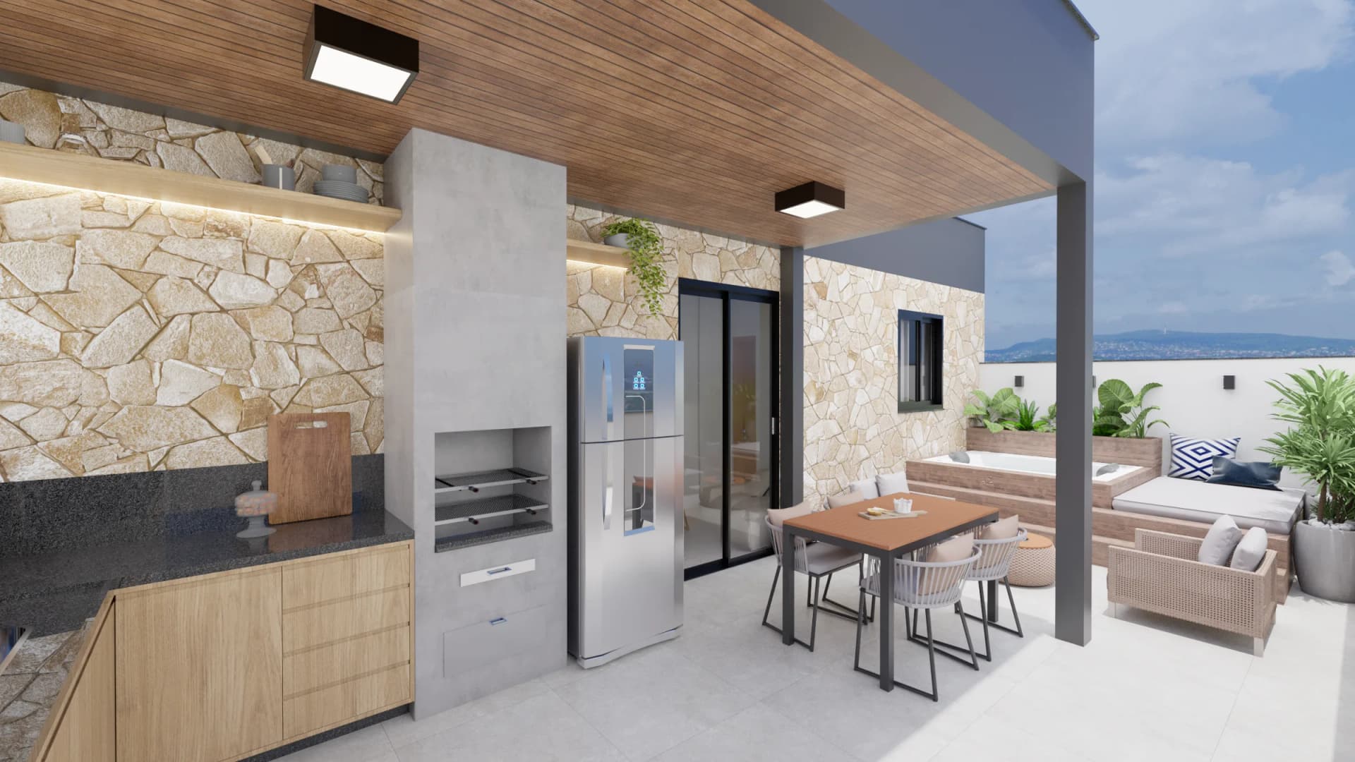 Cobertura duplex, ambiente interno 2 (imagem ilustrativa), Residencial Gênova, Bandeirantes, Juiz de Fora, Residencial Gênova, Bandeirantes, Juiz de Fora