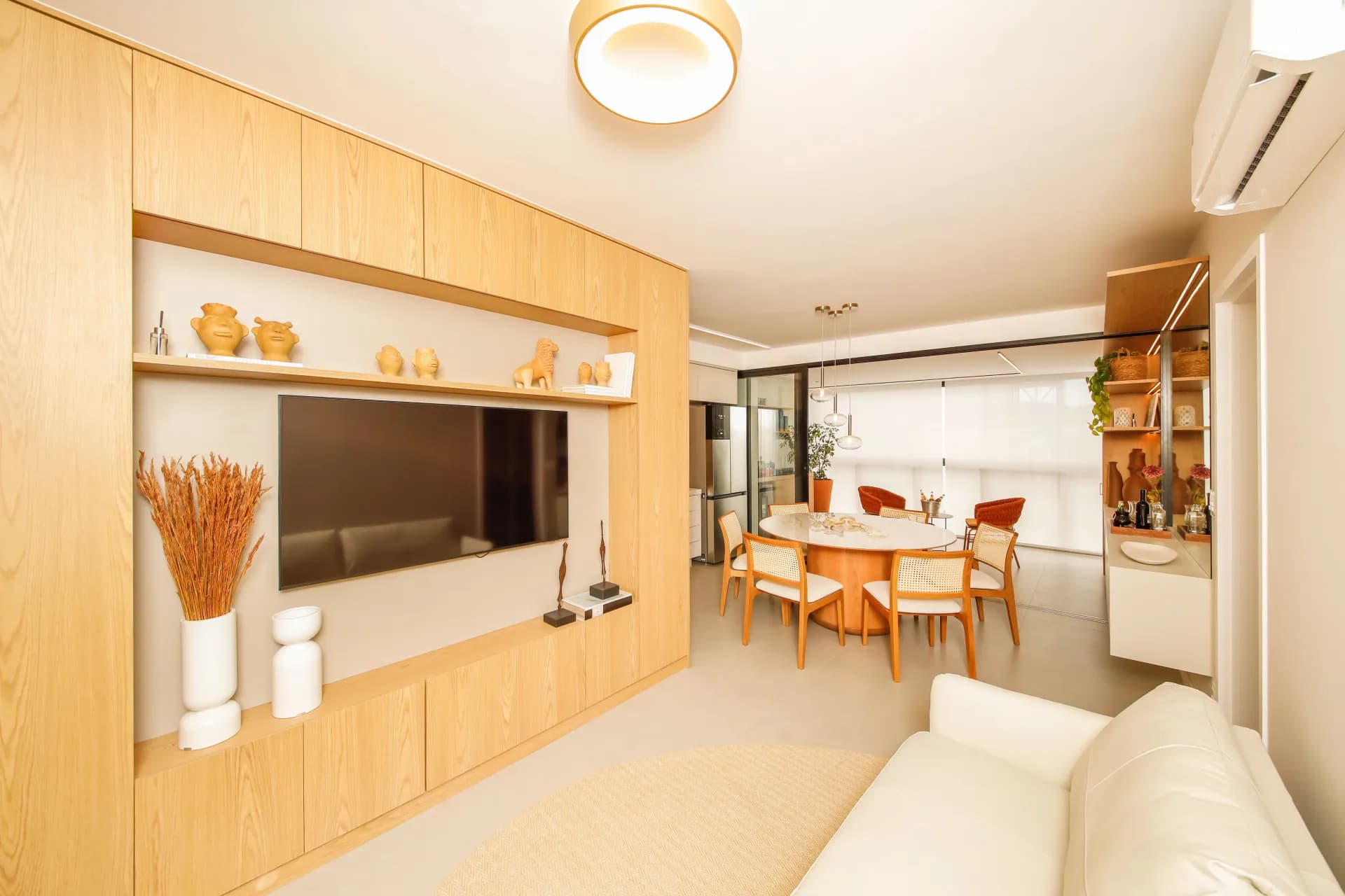 Apartamento decorado