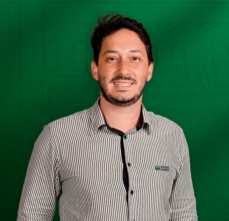 Foto de Gustavo Serpa, do time de corretores da Souza Gomes, Juiz de Fora