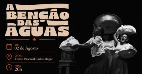 Cartaz, A Benção das Águas, Juiz de Fora